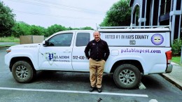 Paladin Pest Control truck